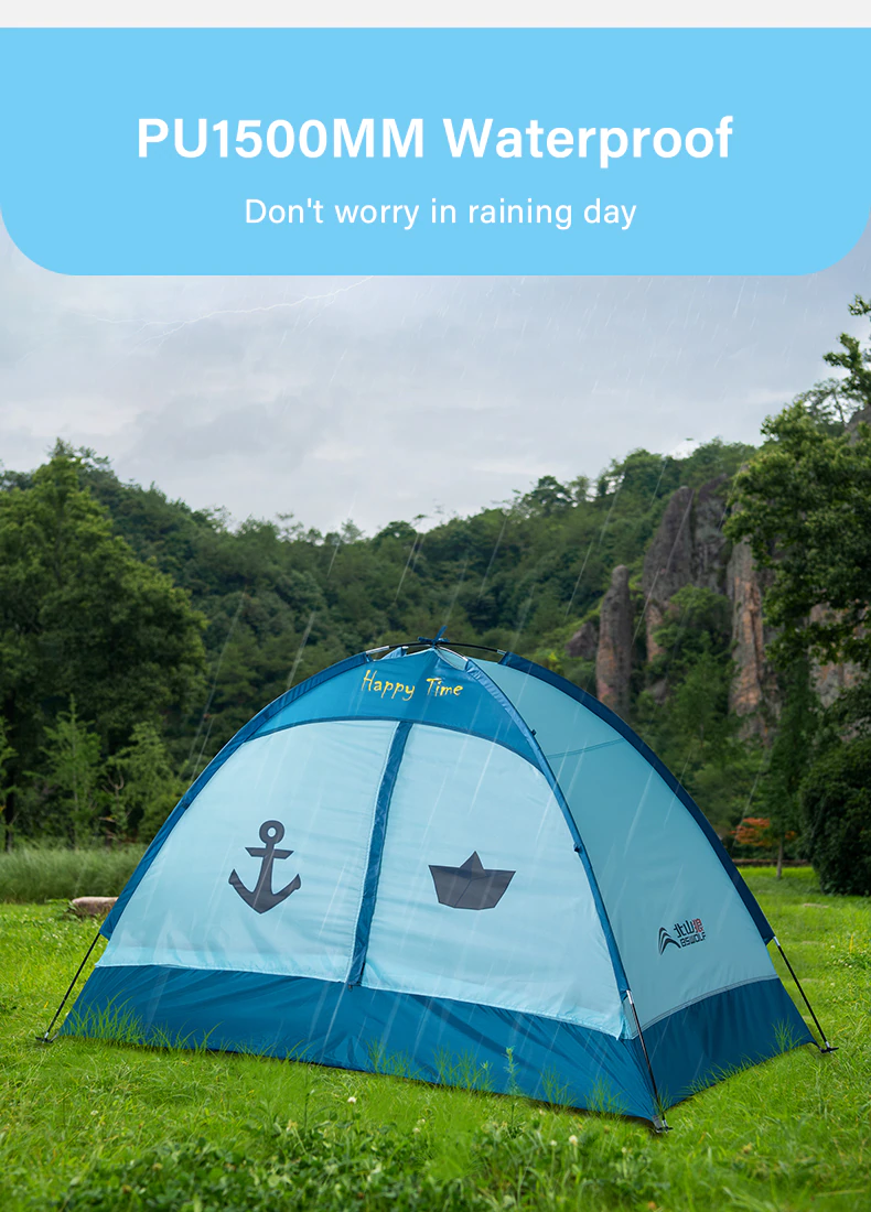 Cheap Goat Tents BSWolf Child Play House Portable Foldable Waterproof Camping Tent  Children Castle Birthday Christmas Gift Outdoor Beach Sunshad Tents 
